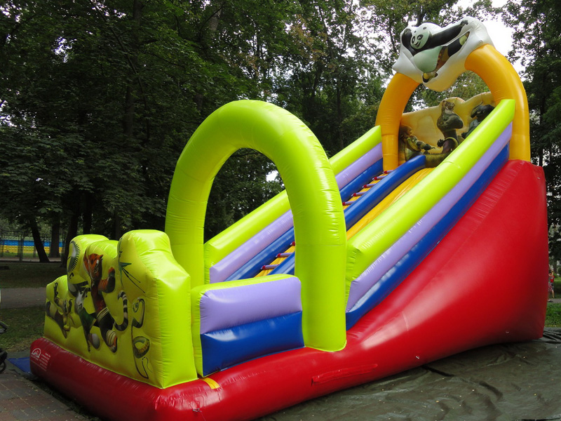 Гірка батут Панда Кунг-Фу