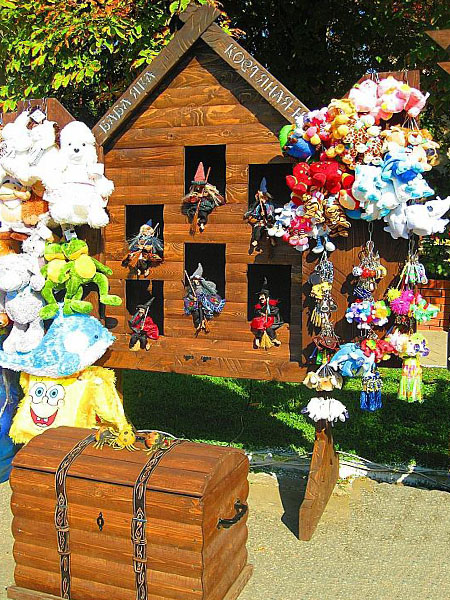 Атракціон «Баба Яга Кістяна нога»